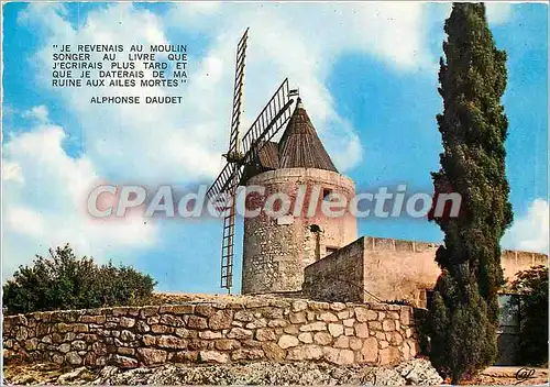 Cartes postales moderne En Provence le Moulin d'Alphonse Daudet a Fontvieille