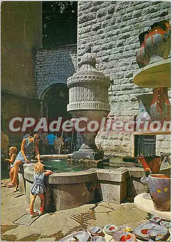 Cartes postales moderne Vence Cote d'Azur French Riviera La Fontaine provencale Place du Peyra