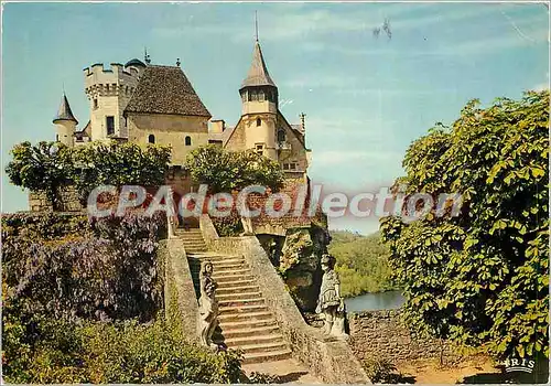Cartes postales moderne Chateaux de la Dordogne Montfort Dans un site magnifique dominant la Dordogne