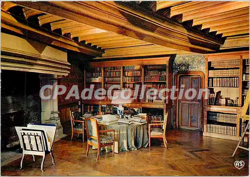 Cartes postales moderne Chateau de Meillant (Cher) La Bibliotheque