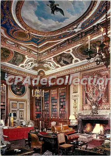 Cartes postales moderne Chateau de Vaux le Vicomte La Bibliotheque