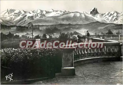 Cartes postales moderne Pau (B P) Les Pyrenees Vues du Boulevard