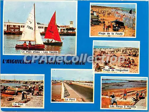 Cartes postales moderne L'Aiguillon sur Mer (Vendee) La Faute sue Mer (Vendee)