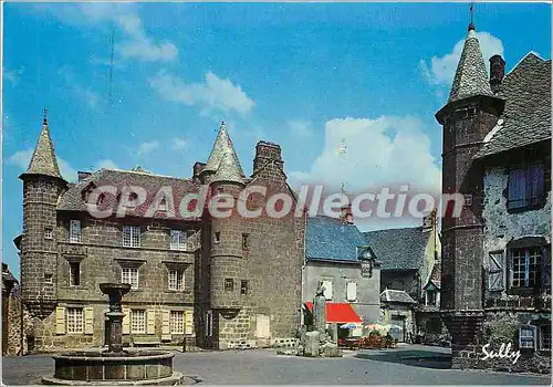 Cartes postales moderne Salers (Cantal) ALT  950 m cite Mediavale Ancien Hotel du Baillage Place Tyssandier d'Escours