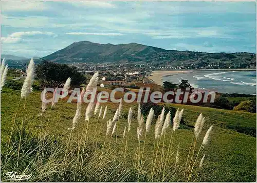 Cartes postales moderne Hendaye Vue d'enssemble et la Plage