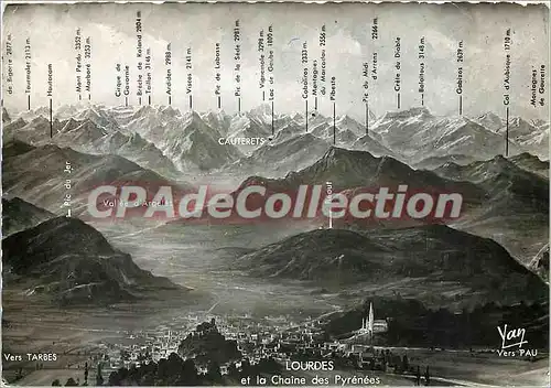 Cartes postales moderne Mont Ste Odile (alt 763 m)entree