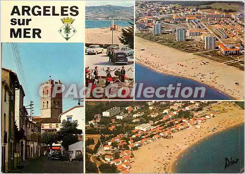 Cartes postales moderne Argeles sur Mer Le Racou divers aspects