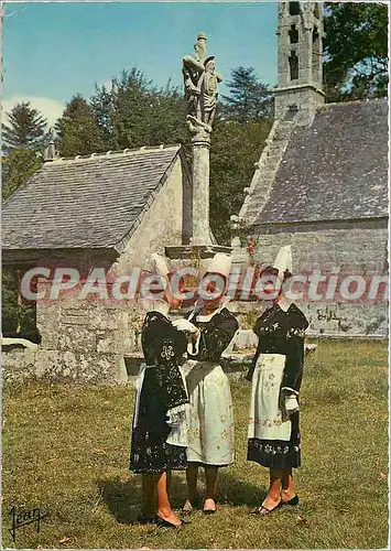 Cartes postales moderne La Bretagne Coiffes et Costumes de Quimper et des environs