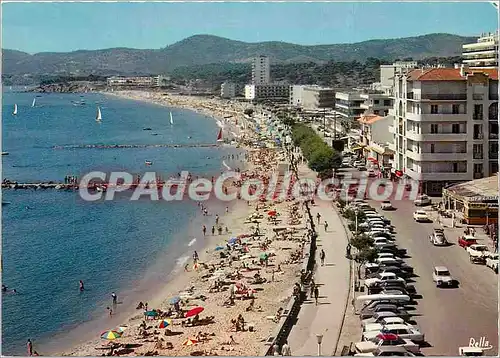 Cartes postales moderne La Cote  des Maures Le Lavandou (Var) La Plage