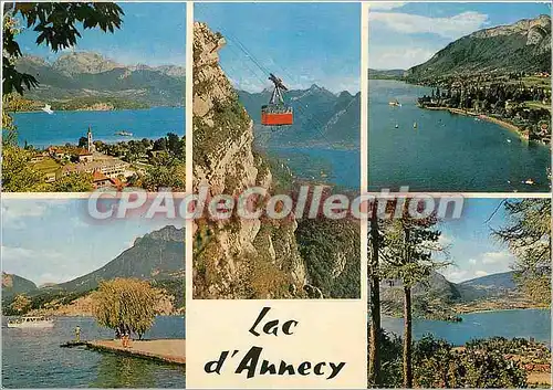 Cartes postales moderne Annecy lac pur