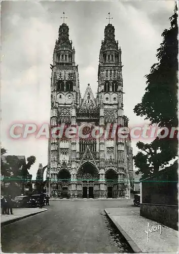 Cartes postales moderne Tours (Indre et Loire) La Cathedrale (XIIIe XVIe s)