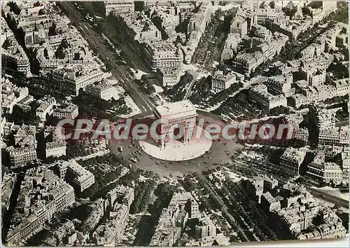 Moderne Karte Paris Place et Arc de Triomphe de l'Etoile