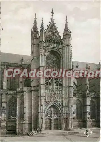 Moderne Karte Limoges (Haute Vienne) La Cathedrale Porte St Jean