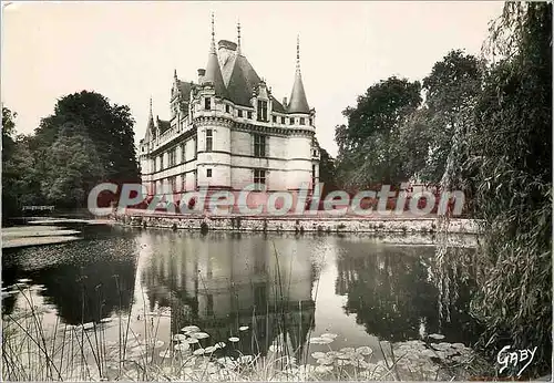 Cartes postales moderne Azay le Rideau (I et L) Le chateau (XVIe s)