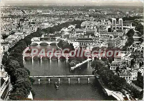 Cartes postales moderne Paris la cite et ses Ponts