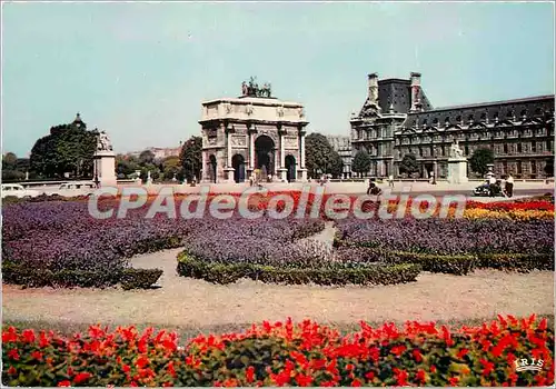 Cartes postales moderne Paris le Carrousel le jardin des Tuilleries