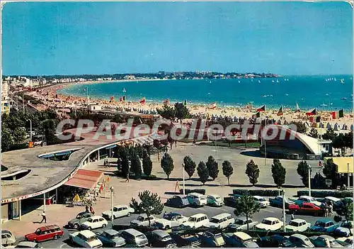 Moderne Karte Royan La Plage la Pointe de Vallieres