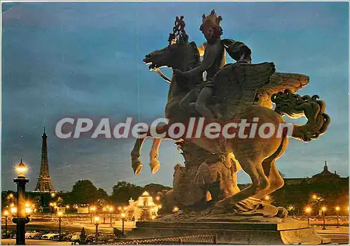 Cartes postales moderne Paris Place de la Concorde