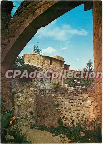 Moderne Karte Oppede le Vieux Vaucluse ancienne Cite Romaine la Mairie