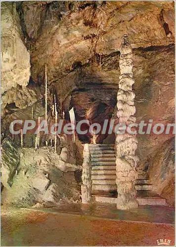 Moderne Karte Grotte de Hans sur Lesse Le Minaret (Nouvelle galeries)