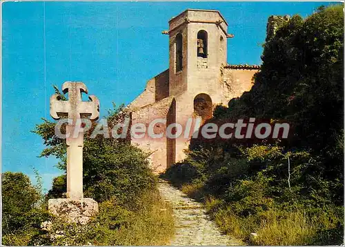 Cartes postales moderne Paysaged de France Oppede le vieux Vaucluse l'Eglise