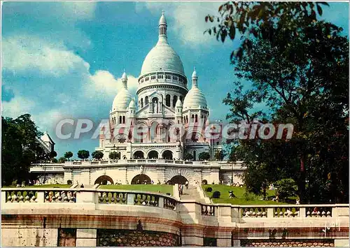 Cartes postales moderne Paris le Sacre Coeur