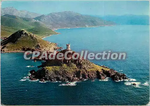 Cartes postales moderne Ajaccio (Corses) La tour de la Parata Route de la Corniche