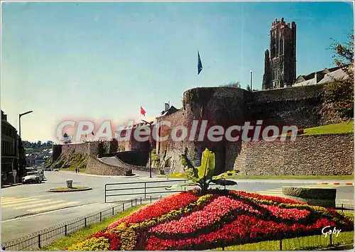 Cartes postales moderne Saint Malo (Manche) Rue Torteron les remparts