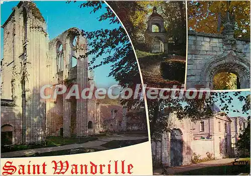 Cartes postales moderne Abbayes de Saint Wandrille (S Mme) apercus d'Automne