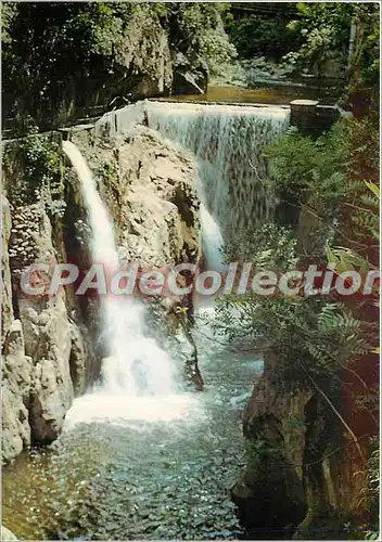 Moderne Karte Amelie les Bains Perle des Pyrenees la Cascade d'Annibal dans les Gorges du MondonyRichardais F