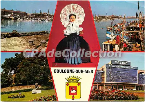 Moderne Karte Boulogne sur mer pas calais) Boulogne est le premier port de peche de France