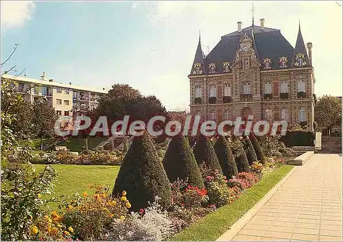 Moderne Karte Rueil Malmaison (Hauts de Seine) Les Jardins de l'Hotel de Ville le Musee d'Histoire Locale