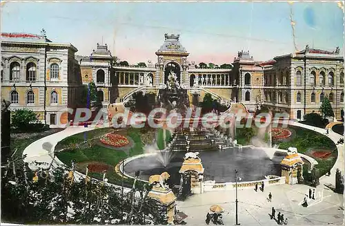 Cartes postales moderne Marseille le Palais Longchamp