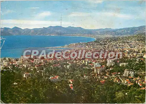 Cartes postales moderne Cannes vue generale prise de la Californie