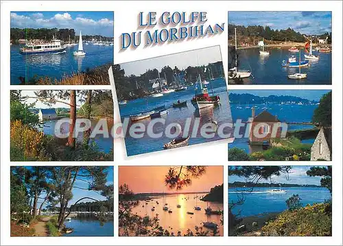 Cartes postales moderne Le Golfe du Morbihan Ses Ilr Touristiques