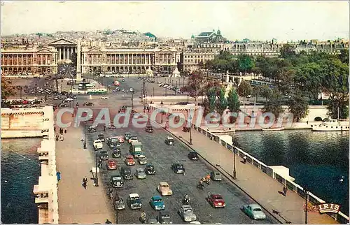 Cartes postales moderne Paris Place de la Concorde