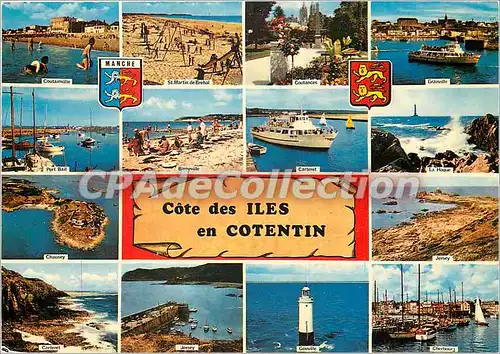 Cartes postales moderne Cote des Iles en Cotentin