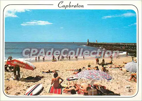 Cartes postales moderne Capbreton La Plage et l'estacade