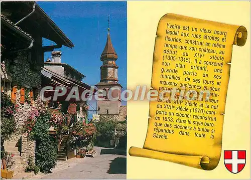 Cartes postales moderne Yvoire (Haute Savoie) Village mediavale