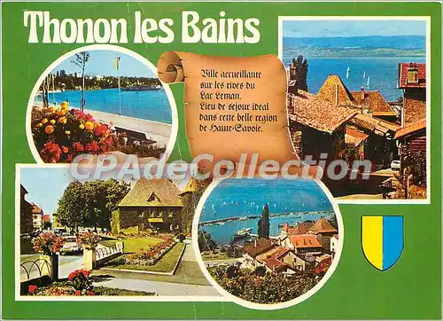 Cartes postales moderne Thonon les Bains Haute Savoie