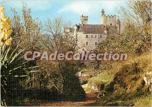 Moderne Karte Beynac (Dordogne) Le chateau (XII XVII s MHC)