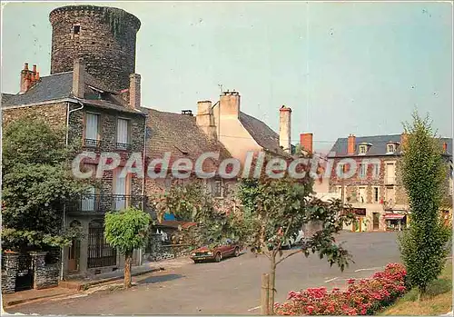 Cartes postales moderne Allassac (Correze) la belle tour en schiste veille sur le paisible village