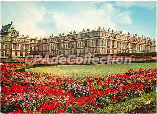 Cartes postales moderne Chateau de Versailles le chateau vu des Parterres du Nord