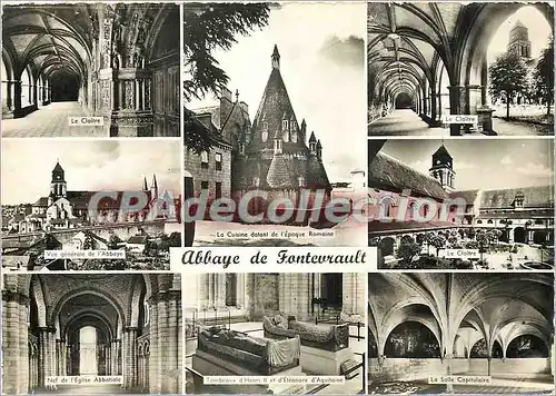 Cartes postales moderne Abbaye de Fontevrault