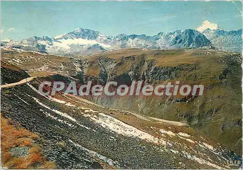 Cartes postales moderne Route du Col de l'Iseran (7770 m) le Salaise et la Grande Motte