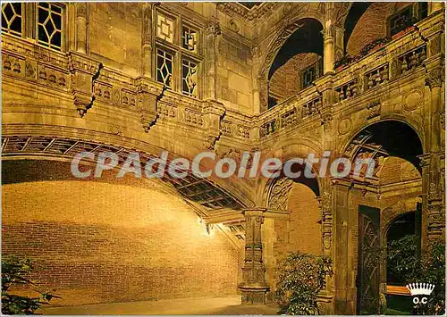 Cartes postales moderne Toulouse Ville d'Art Cour de l'HOtel de Bernuy (1502)