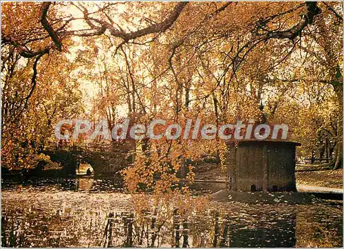 Moderne Karte Toulouse Cite des Violettes le jardin Royal a l'automne