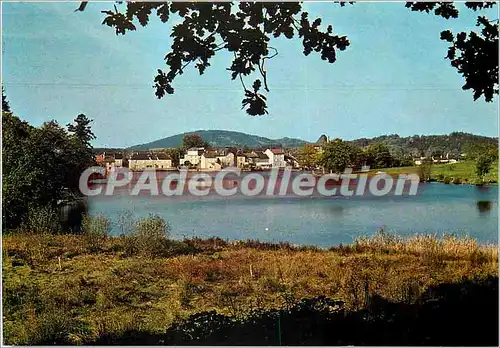 Cartes postales moderne Peyrat le chateau en Limousin le lac la plage en automne