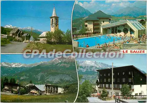 Cartes postales moderne Le Sauze (A de Haute Provence) 1200 1400 m