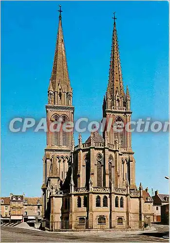 Cartes postales moderne La Delivrande (Calvados) Abside de la Basilique